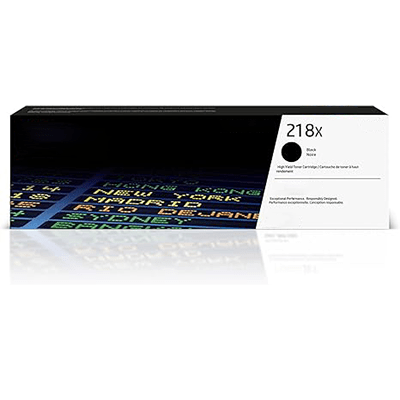 Refurbished 218X Black High-Yield Toner Cartridge